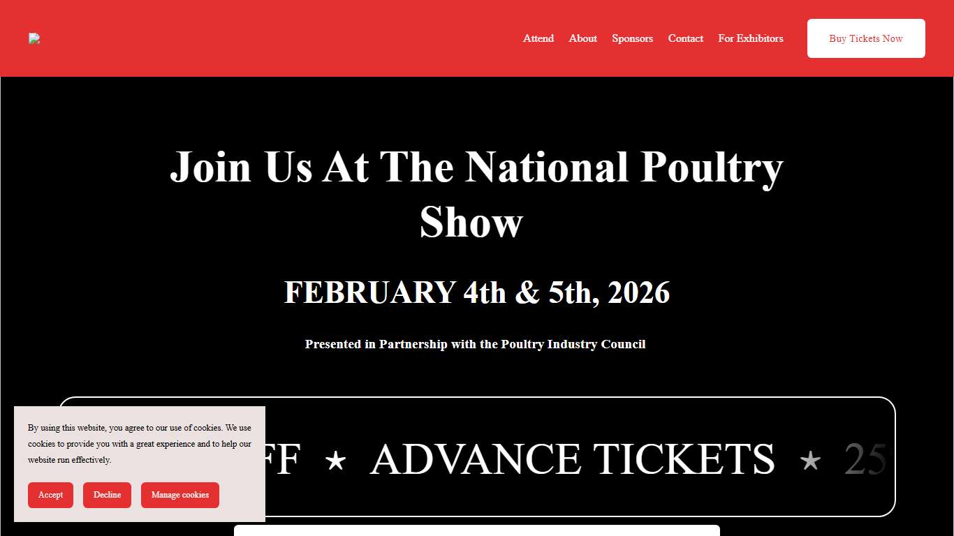 National Poultry Show Western Fair District - Feb 4 & 5 2026