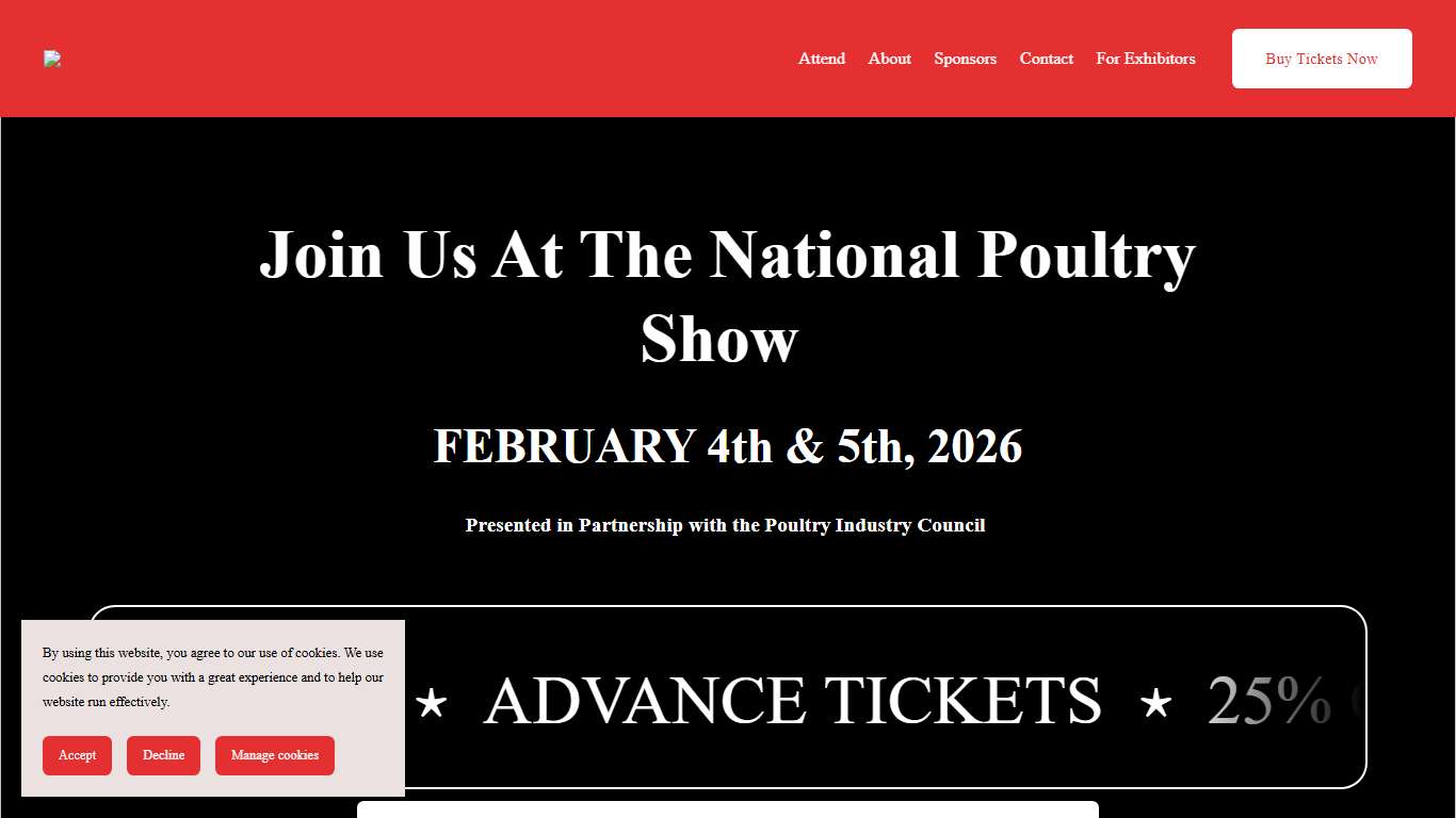 National Poultry Show Western Fair District - Feb 4 & 5 2026
